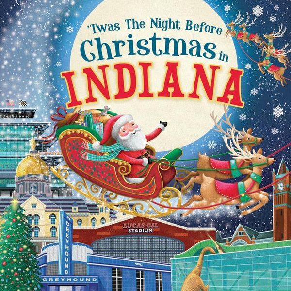 Produktbild: 'Twas the Night Before Christmas in Indiana
