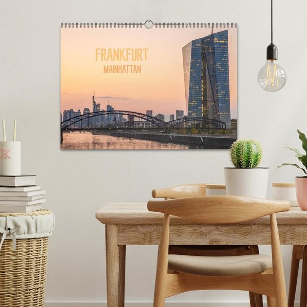 Produktbild: Frankfurt Mainhattan (Wandkalender 2026 DIN A3 quer), CALVENDO Monatskalender