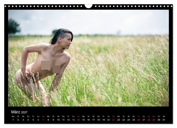 Produktbild: Outdoor Aktkalender 2027 (Wandkalender 2027 DIN A3 quer), CALVENDO Monatskalender