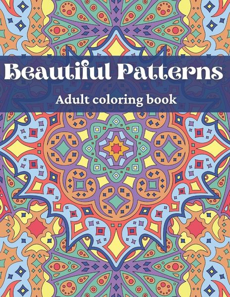 Produktbild: Beautiful Patterns, Adult Coloring Book