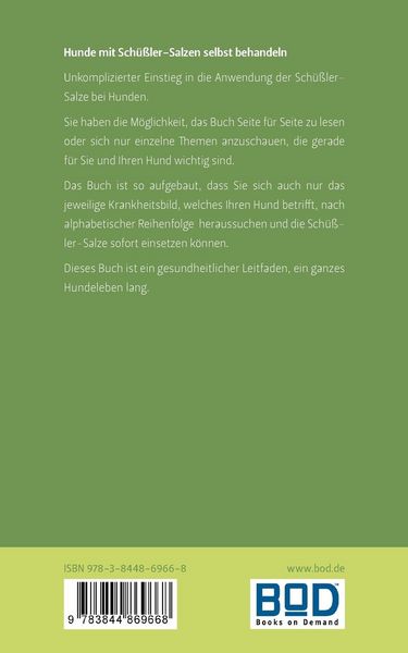 Produktbild: Sch&uuml;&szlig;ler-Salze f&uuml;r den Hund