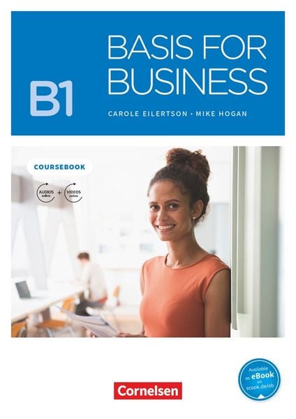 Produktbild: Basis for Business B1 - Kursbuch mit Audios und Videos als Augmented Reality