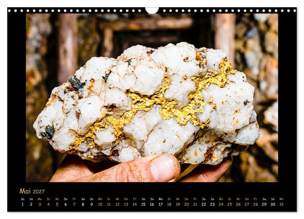 Produktbild: AURUM Das unverg&auml;ngliche Element (Wandkalender 2027 DIN A3 quer), CALVENDO Monatskalender