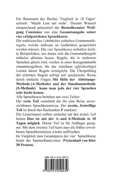 Produktbild: Englisch Franz&ouml;sisch Spanisch Italienisch