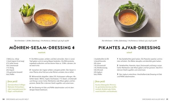 Produktbild: 1 Salat - 50 Dressings