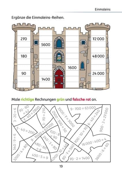 Produktbild: Mein R&auml;tselblock Mathe 4. Klasse