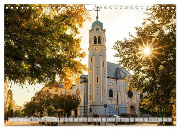 Produktbild: Zauberhaftes Bratislava - Entz&uuml;ckende Hauptstadt der Slowakai an der Donau (Wandkalender 2026 DIN A4 quer), CALVENDO Monatskalender