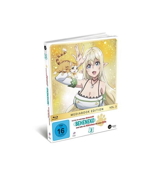 Produktbild: Beheneko: Ich bin ein m&auml;chtiger Behemoth und lebe als K&auml;tzchen bei einer Elfe &ndash; Limited Uncut Edition Vol.3