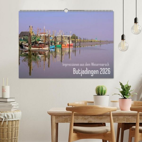 Produktbild: Impressionen aus dem Wesermarsch - Butjadingen 2026 (Wandkalender 2026 DIN A2 quer), CALVENDO Monatskalender