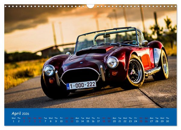 Produktbild: Great American cars (Wall Calendar 2026 DIN A3 landscape), CALVENDO 12 Month Wall Calendar