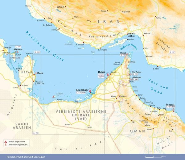 TRESCHER Reiseführer Kreuzfahrten Dubai und die Emirate