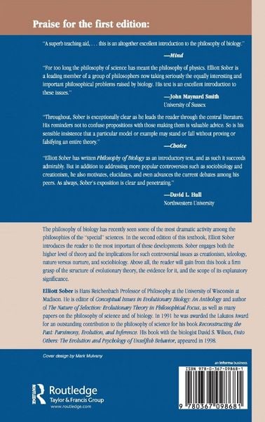 Produktbild: Philosophy Of Biology