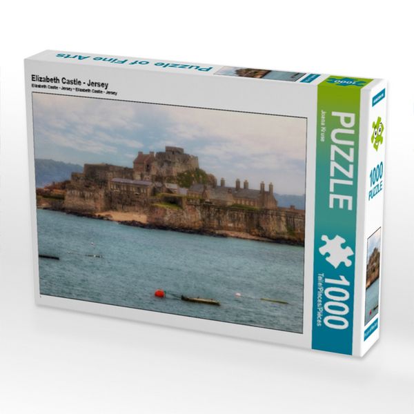 Produktbild: CALVENDO Puzzle Elizabeth Castle - Jersey | 1000 Teile Lege-Gr&ouml;&szlig;e 64x48cm Foto-Puzzle f&uuml;r gl&uuml;ckliche Stunden