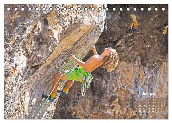 Produktbild: Bouldern: Klettern extrem (Tischkalender 2026 DIN A5 quer), CALVENDO Monatskalender