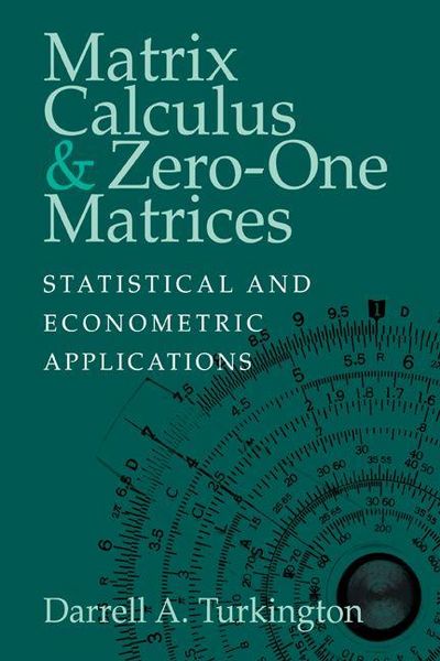 Produktbild: Matrix Calculus and Zero-One Matrices