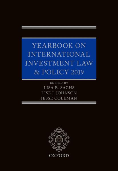 Produktbild: Yearbook on International Investment Law & Policy 2019
