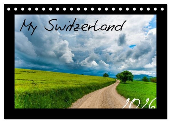 Produktbild: My Switzerland (Tischkalender 2026 DIN A5 quer), CALVENDO Monatskalender