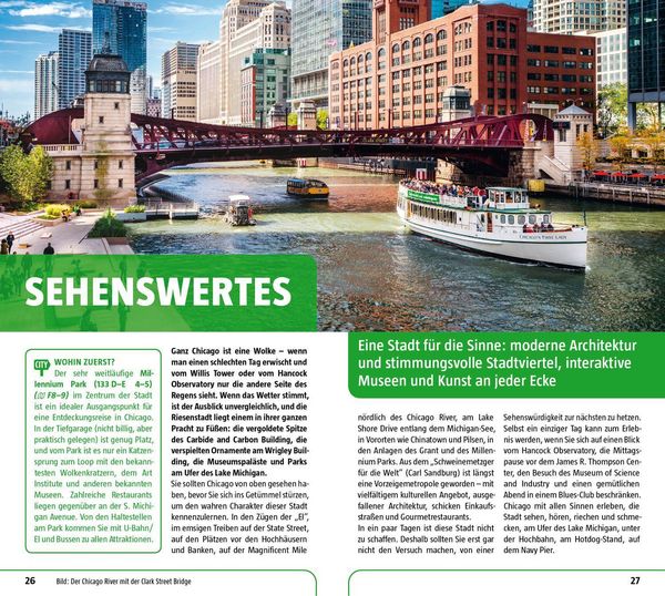Produktbild: MARCO POLO Reisef&uuml;hrer Chicago und die gro&szlig;en Seen