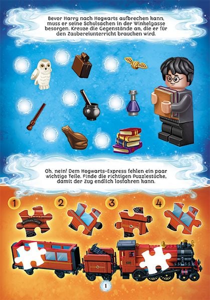 Produktbild: LEGO&reg; Harry Potter&trade; &ndash; Mein magischer R&auml;tselblock