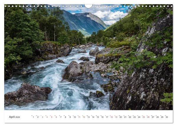 Produktbild: Nordland &ndash; Die Weite Skandinaviens (Wandkalender 2026 DIN A3 quer), CALVENDO Monatskalender