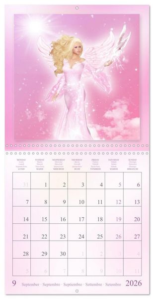 Produktbild: Heavenly Angels (Wall Calendar 2026 12 &times; 12 Inch) CALVENDO 12 Month Wall Calendar