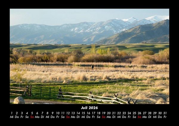 Produktbild: Bilder der Natur 2026 Fotokalender DIN A3