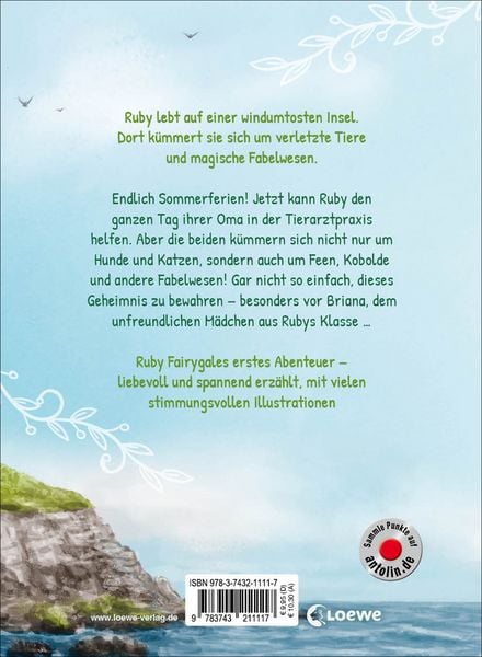 Produktbild: Ruby Fairygale und die Insel der Magie (Erstlese-Reihe, Band 1)