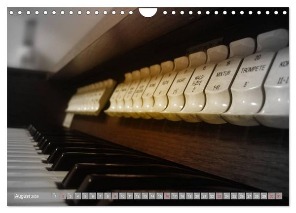 Produktbild: Music Magic of musical instruments (Wall Calendar 2026 DIN A4 landscape), CALVENDO 12 Month Wall Calendar