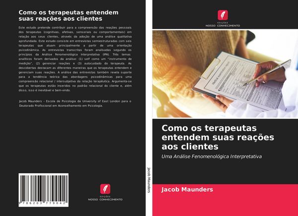 Produktbild: Como os terapeutas entendem suas rea&ccedil;&otilde;es aos clientes