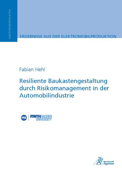 Produktbild: Resiliente Baukastengestaltung durch Risikomanagement in der Automobilindustrie