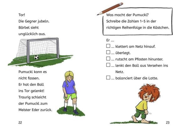 Produktbild: Pumuckl, B&uuml;cherhelden 1. Klasse, Pumuckl spielt Fu&szlig;ball