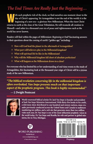 Produktbild: The Millennium-Beginning or End?