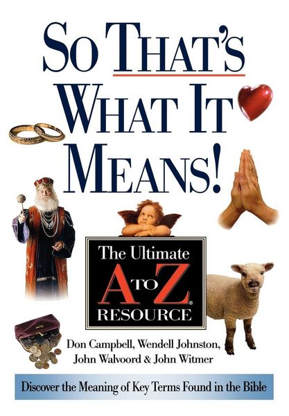 Produktbild: The So That's What It Means!