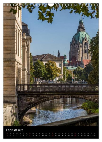 Produktbild: Roter Faden Hannover (Wandkalender 2026 DIN A3 hoch), CALVENDO Monatskalender