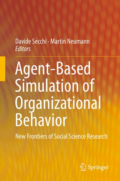 Produktbild: Agent-Based Simulation of Organizational Behavior