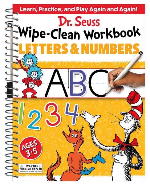 Produktbild: Dr. Seuss Wipe-Clean Workbook: Letters and Numbers