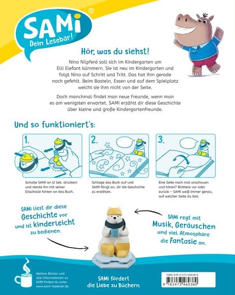 Produktbild: Ravensburger - SAMi - Neue Freunde im Dschungel-Kindergarten