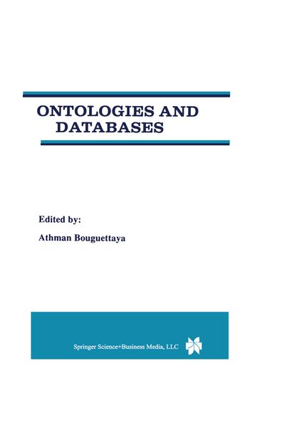 Produktbild: Ontologies and Databases
