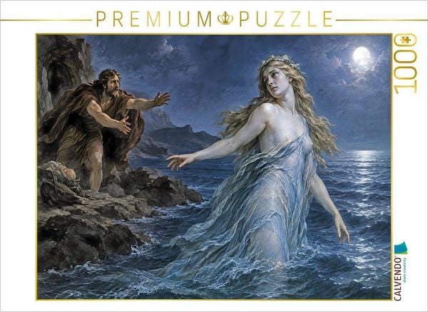 CALVENDO Puzzle Peleus und Thetis | 1000 Teile Lege-Größe 64 × 48 cm Foto-Puzzle für glückliche Stunden