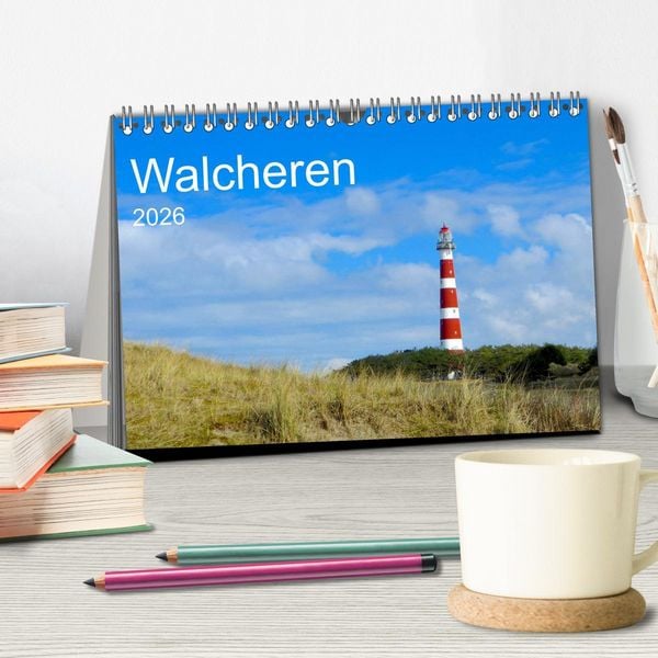 Produktbild: Walcheren 2026 (Tischkalender 2026 DIN A5 quer), CALVENDO Monatskalender