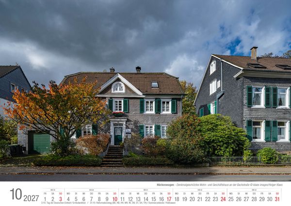 Produktbild: H&uuml;ckeswagen 2027 Bildkalender A3 quer Spiralbindung