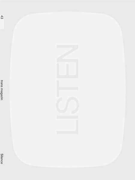 Produktbild: Trans 43. Silence
