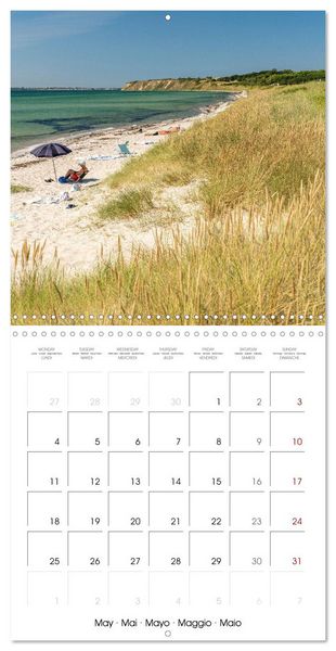 Produktbild: A journey along the Baltic Coast (Wall Calendar 2026 12 &times; 12 Inch) CALVENDO 12 Month Wall Calendar