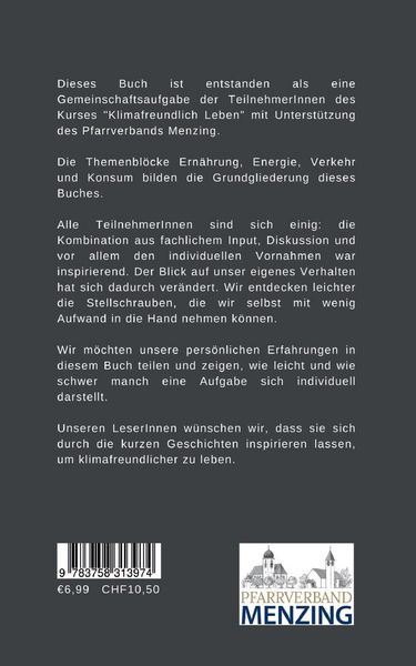 Produktbild: Klimafreundlich leben
