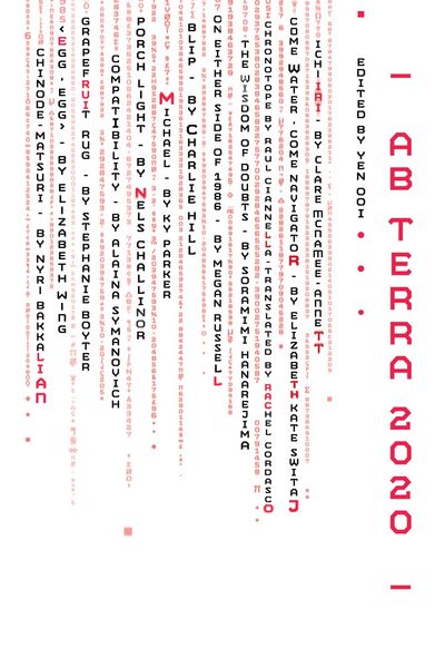 Produktbild: Ab Terra 2020: A Science Fiction Anthology