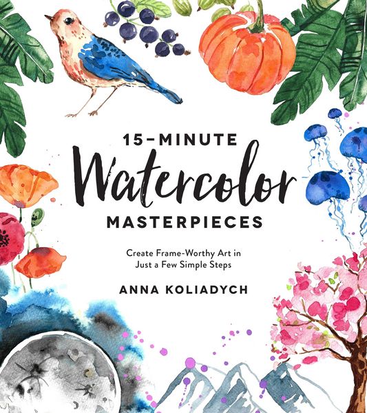 Produktbild: 15-Minute Watercolor Masterpieces