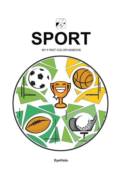 Produktbild: EyeVisto: Sport Malbuch