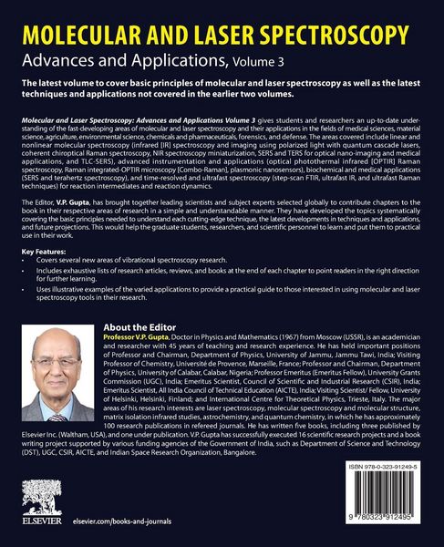 Produktbild: Molecular and Laser Spectroscopy
