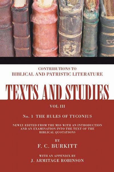 Produktbild: The Book of Rules of Tyconius