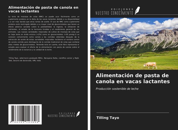 Produktbild: Alimentaci&oacute;n de pasta de canola en vacas lactantes
